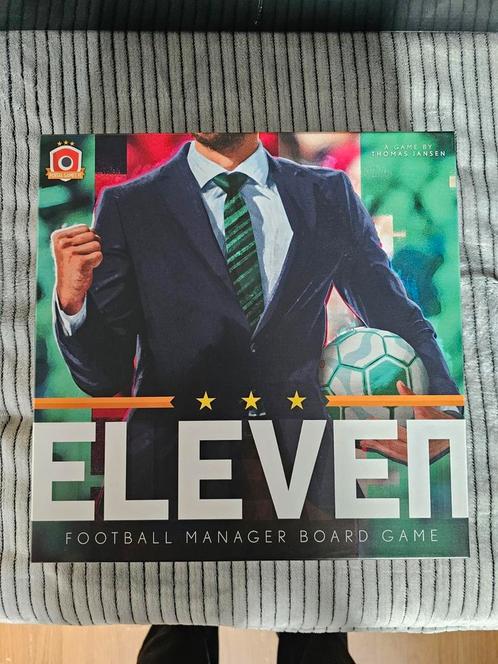 Eleven – Football Manager Board Game, Hobby en Vrije tijd, Gezelschapsspellen | Bordspellen, Zo goed als nieuw, Ophalen