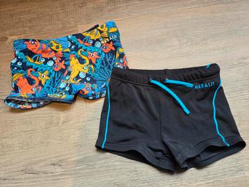 2 Zwembroeken Nabaiji - Maat 116/128 beschikbaar voor biedingen