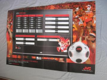 Voetbal Poster van UEFA EURO 2008 - JVC beschikbaar voor biedingen