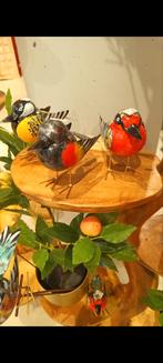 Metalen vogeltjes., Ophalen of Verzenden