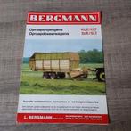 Bergmann Opraapwagen Brochure, Ophalen of Verzenden