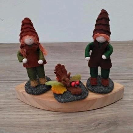 Stekers op jaarring., Hobby en Vrije tijd, Vilt, Nieuw, Figuurtje(s), Ophalen of Verzenden