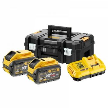 Dewalt Flexvolt volt 2x 9ah dewalt accu incl. snel lader beschikbaar voor biedingen