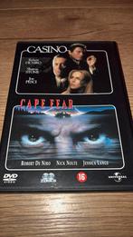 Casino en Cape Fear van Martin Scorsese met Robert de Niro., Vanaf 16 jaar, Ophalen of Verzenden, Zo goed als nieuw, Actiethriller