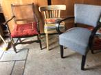 3 Stoelen + LP's, Huis en Inrichting, Stoelen, Ophalen