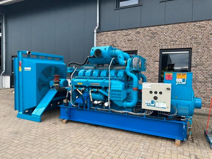 Perkins 4012 TWG Stamford 1030 kVA generatorset as New ! 175, Zakelijke goederen, Machines en Bouw | Aggregaten, Ophalen of Verzenden