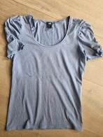 Zgan Lavendelkleur dames shirt, M-L, 2 euro, Ophalen of Verzenden, Zo goed als nieuw, Blauw, Korte mouw
