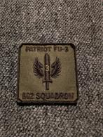 patch FU3, 802 squadron DGLC, Verzamelen, Militaria | Algemeen, Ophalen of Verzenden, Luchtmacht, Nederland, Embleem of Badge