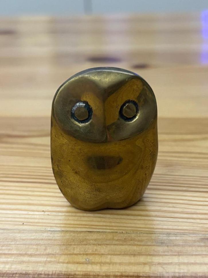 Uil van Koper, Antiek en Kunst, Antiek | Koper en Brons, Ophalen of Verzenden