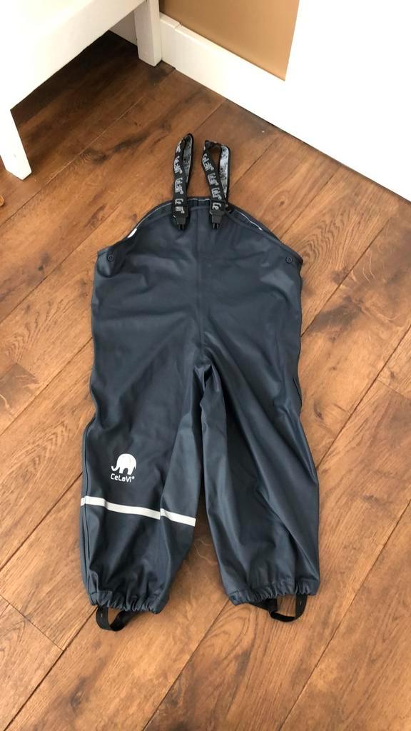 Celavi regenbroek warm en waterdicht, Kinderen en Baby's, Babykleding | Maat 86, Nieuw, Jongetje of Meisje, Broekje, Ophalen