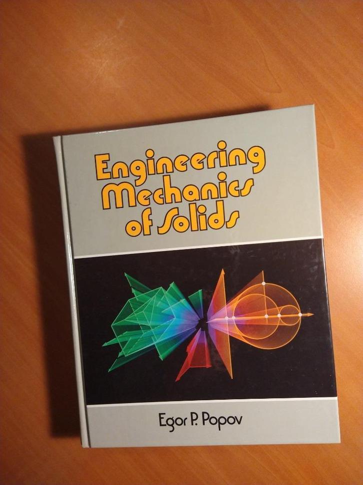 Popov, Egor P. Engineering mechanics of solids, Boeken, Wetenschap, Zo goed als nieuw, Natuurwetenschap, Ophalen of Verzenden