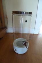 glazen theekan met kraantje en warmhoud lichtje, Overige typen, Ophalen of Verzenden, Overige stijlen, Glas