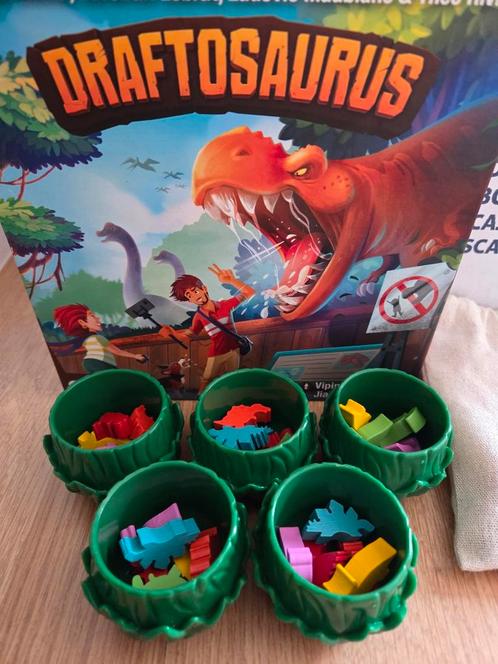 Bakjes voor het spel Draftosaurus, Hobby en Vrije tijd, Gezelschapsspellen | Bordspellen, Zo goed als nieuw, Een of twee spelers