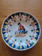 Makkum aardewerk bord met stratenmaker, Antiek en Kunst, Ophalen of Verzenden