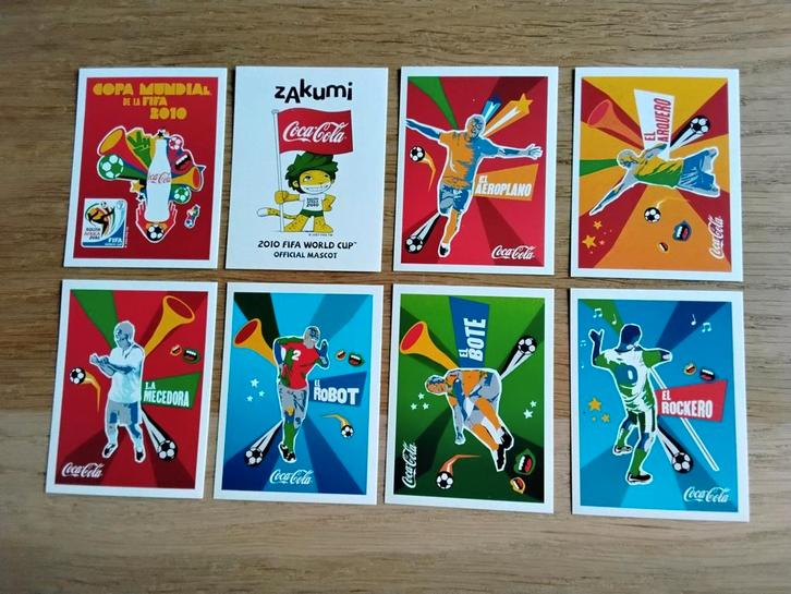 Panini WK 2010 Stickers - Complete Set A t/m H, Verzamelen, Sportartikelen en Voetbal, Zo goed als nieuw, Poster, Plaatje of Sticker