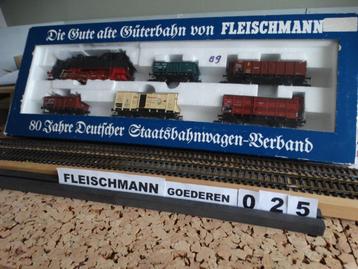 Ho adv: flm: 025: Fleischmann 4886 Treinset '80 Jahre Deutsc beschikbaar voor biedingen