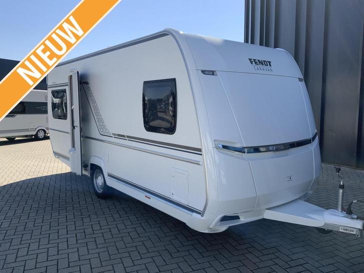Fendt Apero 495 SFB, Caravans en Kamperen, Caravans, Bedrijf, tot en met 4, 1250 - 1500 kg, Rondzit, Fendt, Frans bed, Overige typen
