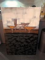 Schilderij coctail, Antiek en Kunst, Ophalen of Verzenden