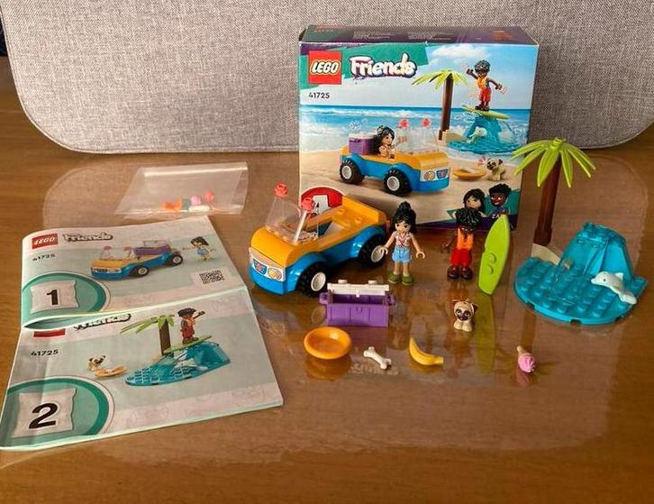 Lego Friends 41725 Strand Buggy - Complete Set!, Kinderen en Baby's, Speelgoed | Duplo en Lego, Zo goed als nieuw, Lego, Complete set