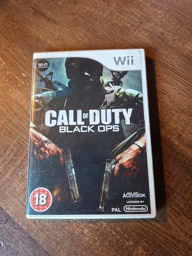 Call of Duty: Black Ops - Wii, Spelcomputers en Games, Games | Nintendo Wii, Gebruikt, Shooter, 1 speler, Vanaf 18 jaar, Eén computer