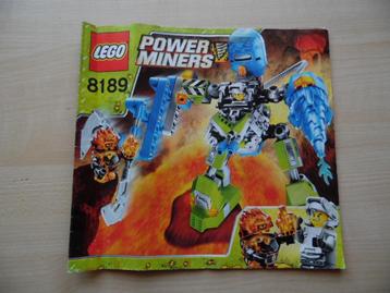 Lego 8189 Power miners Magma Mech beschikbaar voor biedingen