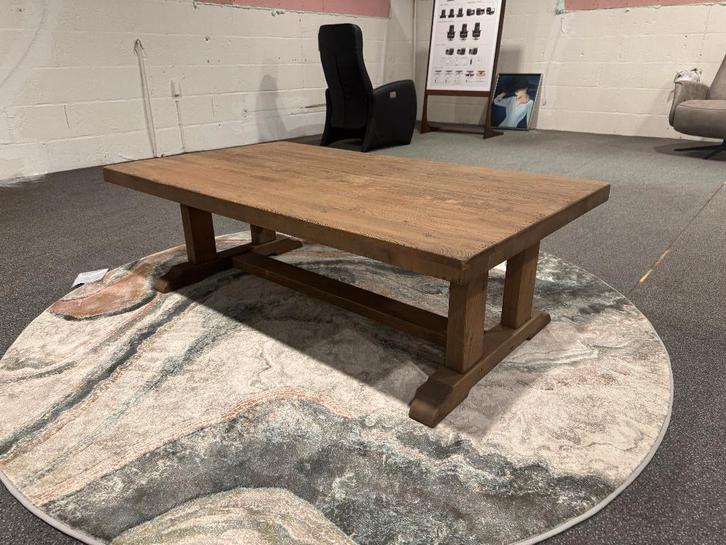 Opruiming! Salontafel massief eiken | 140 x 80 | Van €499, Huis en Inrichting, Tafels | Salontafels, Nieuw, Minder dan 50 cm, 50 tot 100 cm