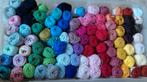 Grote partij diverse bolletjes wol, Ophalen of Verzenden, Nieuw, Breien of Haken, Wol of Garen