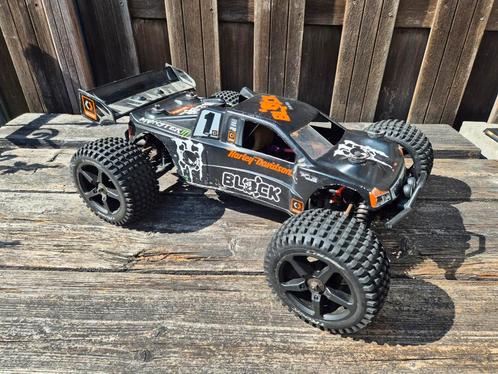 HPI Trophy 4.6 truggy nitro, Hobby en Vrije tijd, Modelbouw | Radiografisch | Auto's, Zo goed als nieuw, Auto offroad, Nitro, Schaal 1:8