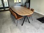 Eiken Deens ovale tafel MAATWERK, Nieuw, Eikenhout