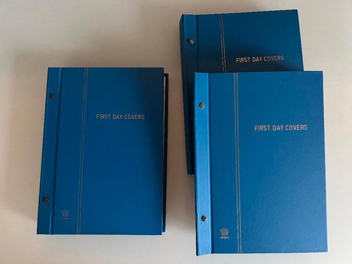 372 onbeschreven FDC'S: E'90  tm E447, Postzegels en Munten, Postzegels | Eerstedagenveloppen, Onbeschreven, Nederland, Ophalen of Verzenden