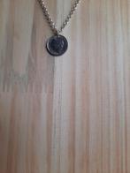 Wilhelmina Dubbeltje aan Ketting, Ophalen of Verzenden, Zo goed als nieuw, Zilver, Overige materialen