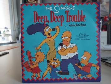 7" Single The Simpsons - Deep, Deep Trouble (Dance Mix Edit  beschikbaar voor biedingen