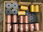 partij van 85 rollen nieuw cadeaulint / kadolint of krullint, Ophalen, Nieuw, Materiaal