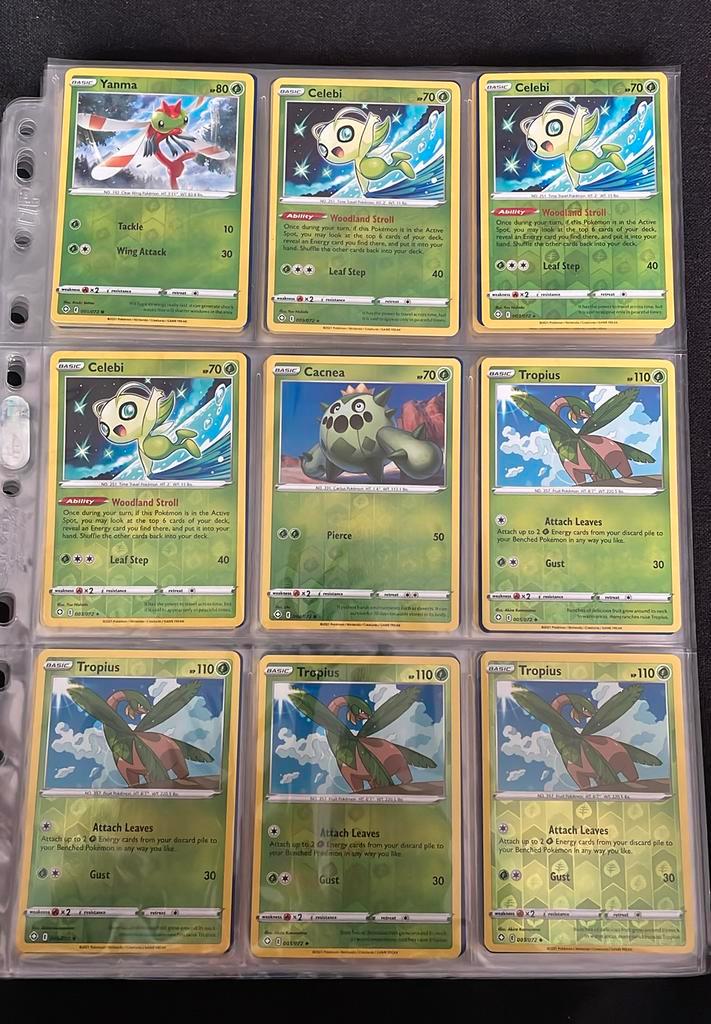 Shining Fates - Reverse holo’s, Hobby en Vrije tijd, Verzamelkaartspellen | Pokémon, Nieuw, Meerdere kaarten, Foil, Ophalen of Verzenden