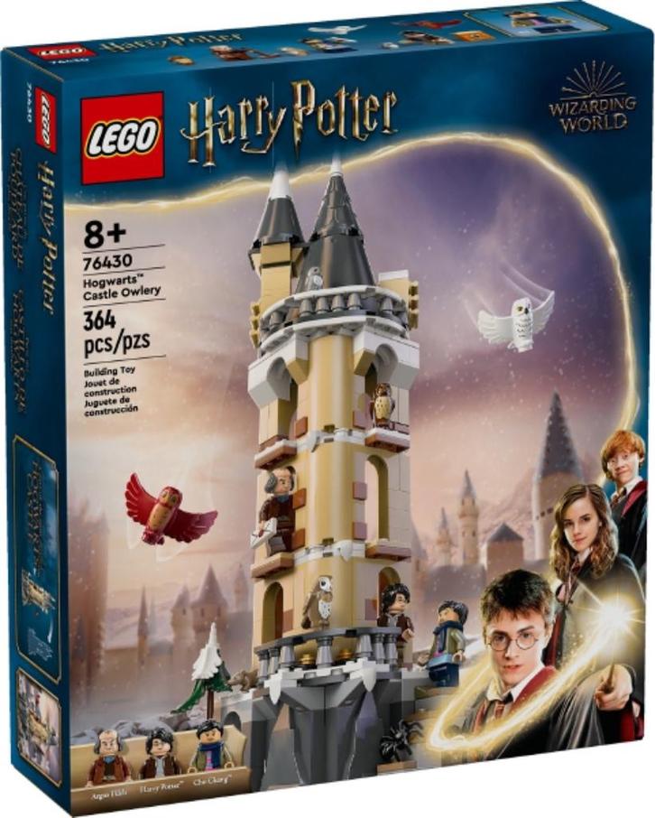 Lego Harry Potter 76430 Hogwarts Castle Owlery, Kinderen en Baby's, Speelgoed | Duplo en Lego, Nieuw, Lego, Complete set, Ophalen of Verzenden