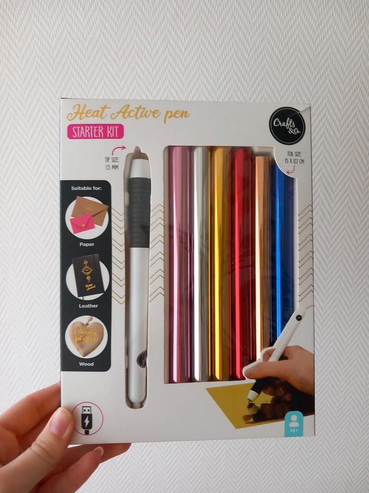 Heat Active Pen Starter Kit, Hobby en Vrije tijd, Knutselen, Nieuw, Gereedschap of Toebehoren, Ophalen of Verzenden