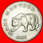 Ⰶ BEAR & MARTEN 1993-2021: YUGOSLAVIA CROATIA 5 KUNAS 1993!, Postzegels en Munten, Munten | Europa | Niet-Euromunten, Verzenden