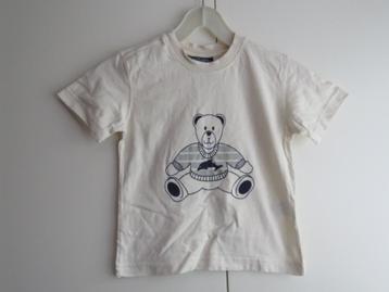 Cremekleurig T-shirt met beer en dolfijn Kid Cool mt 116-122 beschikbaar voor biedingen