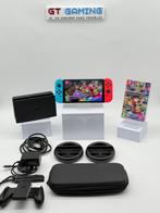 OLED NINTENDO 2024+GARANTIE+ MARIO KART+STUURTJES MEGA PACK, Spelcomputers en Games, Spelcomputers | Nintendo Switch, Met 2 controllers