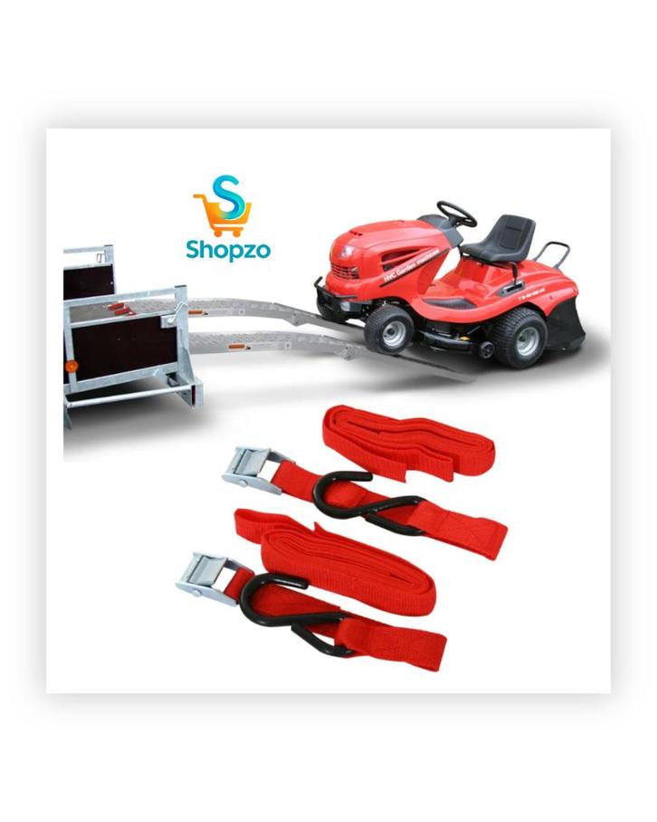 Aluminium Oprijplaat 160cm – Licht & Sterk – Incl. Spanband, Auto diversen, Aanhangwagen-onderdelen, Nieuw, Verzenden