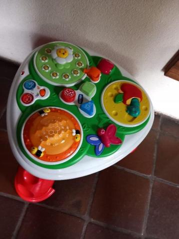 speeltafel chicco - met licht en geluid beschikbaar voor biedingen