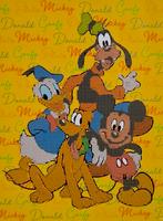 Mickey Goofy Donald Duck Diamond Painting 30x40 NIEUW, Unknown, Unknown, Nieuw, Ophalen of Verzenden