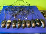 Partij bedrade USB muizen (9x getest) + 4 draadloos, Computers en Software, Muizen, Ophalen of Verzenden, Gebruikt