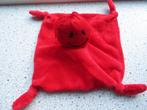 Knuffeldoek Daatje van DA Drogist Daatjes rood velours, Kinderen en Baby's, Speelgoed | Knuffels en Pluche, Ophalen of Verzenden