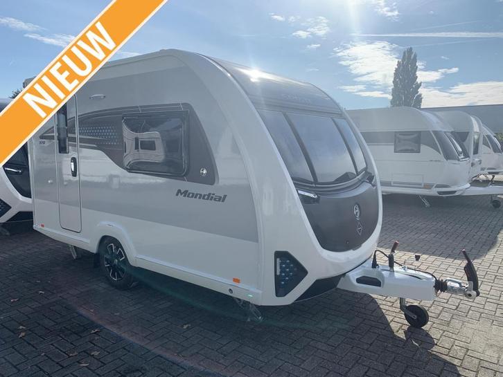 Sprite Mondial 370 SE Model 2026, Caravans en Kamperen, Caravans, Bedrijf, tot en met 2, 750 - 1000 kg, Standaardzit, Sprite, 2 aparte bedden