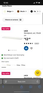 Nieuw: ikea lack wandplank wit, Tickets en Kaartjes, Kortingen en Cadeaubonnen, Eén persoon, Cadeaubon