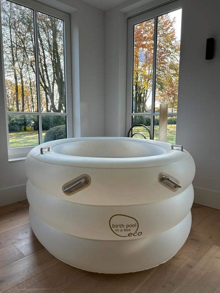 Professioneel bevalbad te huur - Birth Pool in a Box 2 pers, Tuin en Terras, Bubbelbaden en Hottubs, Zo goed als nieuw, Opblaasbaar