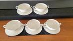 Wedgwood Solar soepkop en schotels soepkommen en schotels, Ophalen of Verzenden, Zo goed als nieuw, Wedgwood, Kop(pen) en/of Schotel(s)
