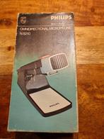 Vintage Philips N8210 Omnidirectionele Microfoon, Ophalen of Verzenden, Gebruikt, Overige typen