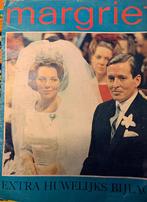 Margriet Huwelijk Beatrix&Claus, nr. 13 1966, Boeken, Ophalen of Verzenden, Weekblad Margriet, 20e eeuw of later, Gelezen